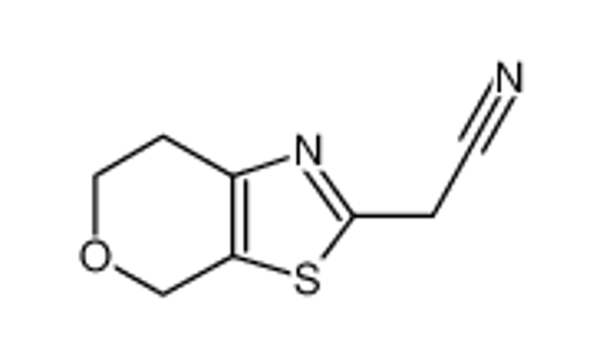 Picture of 2-(6,7-dihydro-4H-pyrano[4,3-d][1,3]thiazol-2-yl)acetonitrile