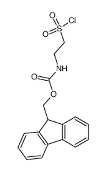 Picture of 9H-fluoren-9-ylmethyl N-(2-chlorosulfonylethyl)carbamate