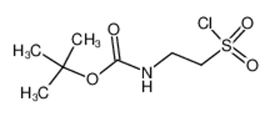 Picture of tert-butyl N-(2-chlorosulfonylethyl)carbamate