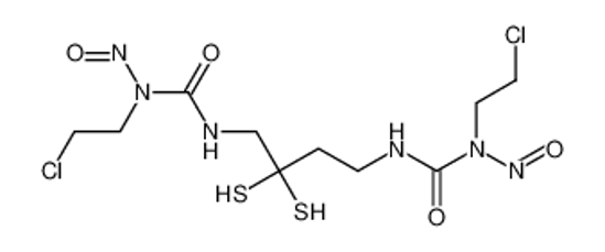 Picture of 1-(2-chloroethyl)-3-[2-[2-[[2-chloroethyl(nitroso)carbamoyl]amino]ethyldisulfanyl]ethyl]-1-nitrosourea