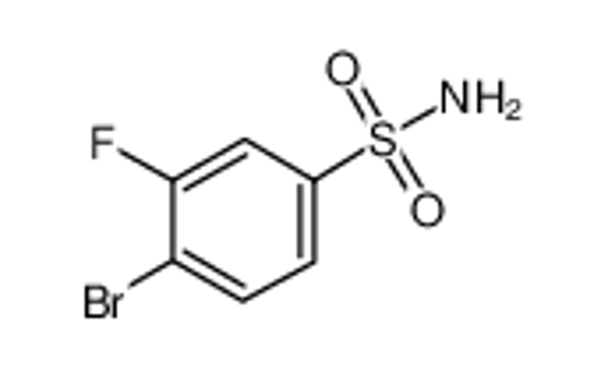 Picture of 4-Bromo-3-fluorobenzenesulfonamide