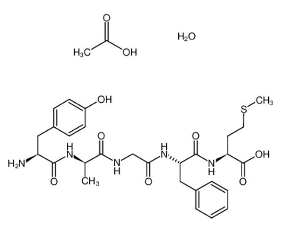 Picture of TYR-D-ALA-GLY-PHE-MET ACOH H2O