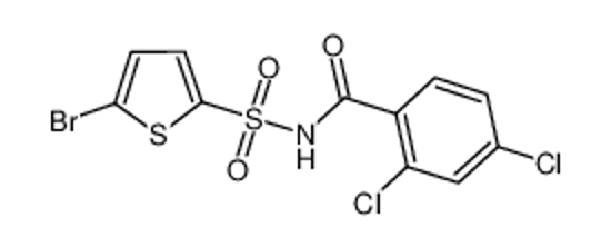 Picture of N-(5-bromothiophen-2-yl)sulfonyl-2,4-dichlorobenzamide