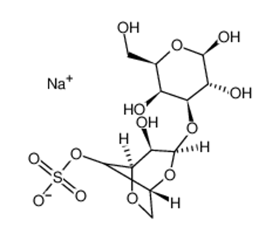 Picture of 3,6-ANHYDRO-α-D-GALACTOPYRANOSYL-1,3-D-GALACTOSE-4-O-SULFATE, NA