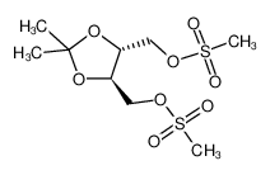 Picture of (+)-2,3-O-ISOPROPYLIDENE-D-THREITOL 1,4-DIMETHANE SULFONATE