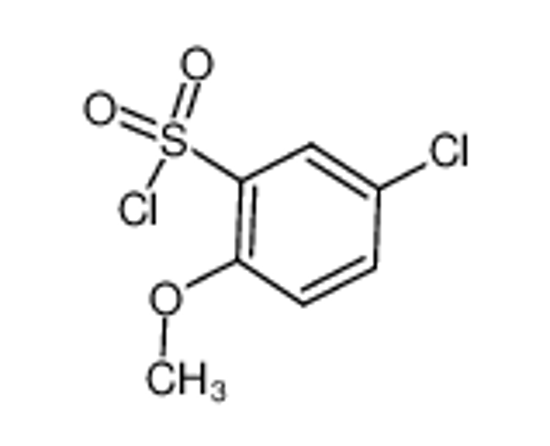 Picture of 5-CHLORO-2-METHOXYBENZENESULFONYL CHLORIDE