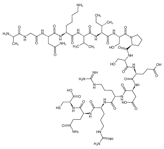 Изображение ALA-GLY-ASN-LYS-VAL-ILE-SER-PRO-SER-GLU-ASP-ARG-ARG-GLN-CYS