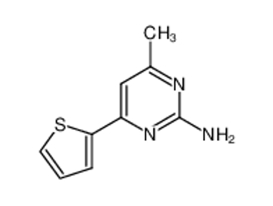 Picture of 4-Methyl-6-(2-thienyl)-2-pyrimidinamine