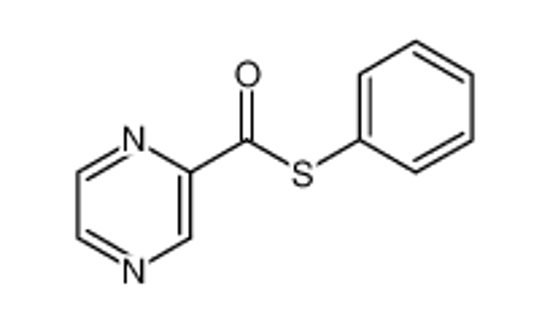 Picture of Pyrazine-2-carbothioic acid, S-phenyl ester