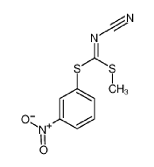Picture of [methylsulfanyl-(3-nitrophenyl)sulfanylmethylidene]cyanamide