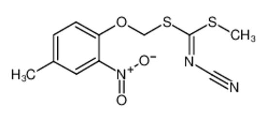Picture of [(4-methyl-2-nitrophenoxy)methylsulfanyl-methylsulfanylmethylidene]cyanamide