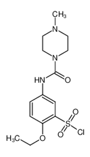 Picture of 2-ethoxy-5-[(4-methylpiperazine-1-carbonyl)amino]benzenesulfonyl chloride