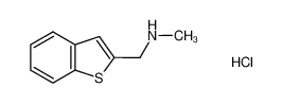 Picture of 1-(1-benzothiophen-2-yl)-N-methylmethanamine,hydrochloride