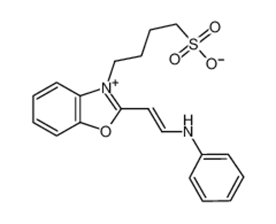 Picture of 2-(2-ANILINOVINYL)-3-(4-SULFOBUTYL)BENZOXAZOLIUM BETAINE