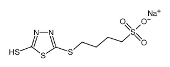 Imagem de 2-MERCAPTO-5-(4-SULFOBUTYL)THIO-1,3,4-THIADIAZOLE SODIUM SALT