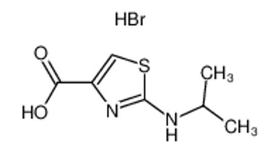 Picture of 2-(propan-2-ylamino)-1,3-thiazole-4-carboxylic acid,hydrobromide