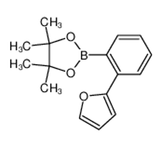 Picture of 2-[2-(furan-2-yl)phenyl]-4,4,5,5-tetramethyl-1,3,2-dioxaborolane