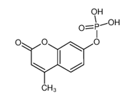 Picture of (4-methyl-2-oxochromen-7-yl) dihydrogen phosphate