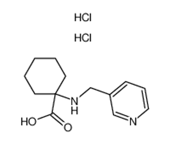 Picture of 1-(pyridin-3-ylmethylamino)cyclohexane-1-carboxylic acid