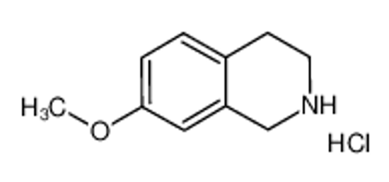 Picture of 7-Methoxy-1,2,3,4-tetrahydroisoquinoline hydrochloride