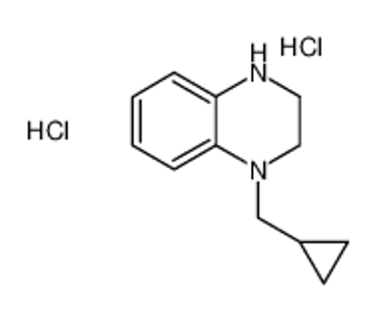 Изображение 4-(cyclopropylmethyl)-2,3-dihydro-1H-quinoxaline