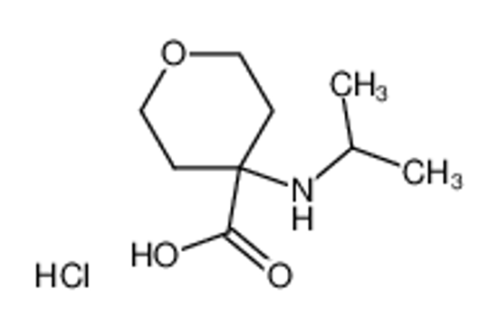 Picture of 4-(propan-2-ylamino)oxane-4-carboxylic acid