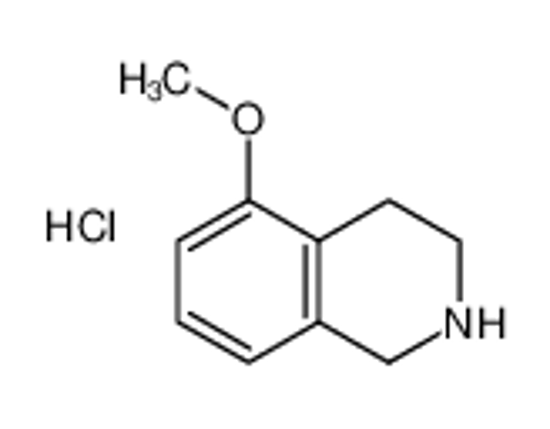 Picture of 5-methoxy-1,2,3,4-tetrahydroisoquinoline,hydrochloride