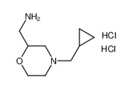 Picture of [4-(cyclopropylmethyl)morpholin-2-yl]methanamine,dihydrochloride