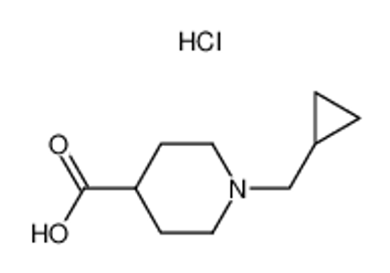 Picture of 1-(cyclopropylmethyl)piperidine-4-carboxylic acid