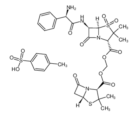 Picture of sultamicillin tosylate
