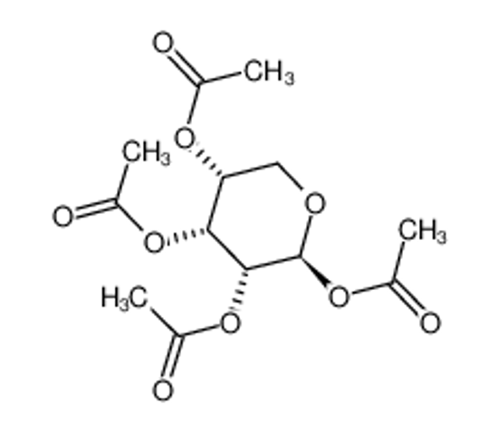 Picture of [(3R,4R,5R,6S)-4,5,6-triacetyloxyoxan-3-yl] acetate