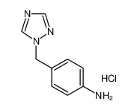 Picture of 4-(1,2,4-triazol-1-ylmethyl)aniline,hydrochloride