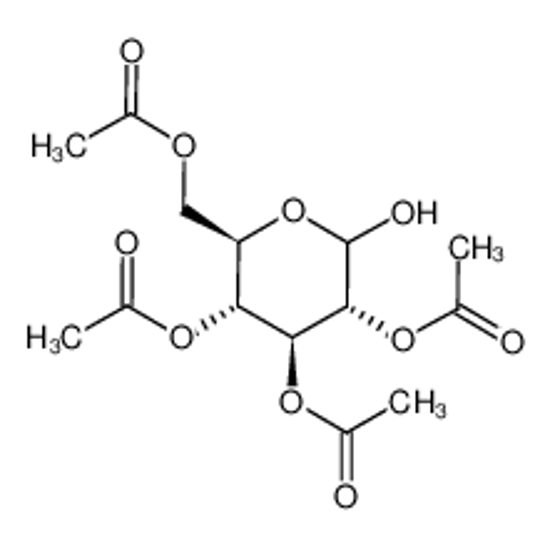 Picture of 2,3,4,6-Tetra-O-acetyl-D-glucopyranose