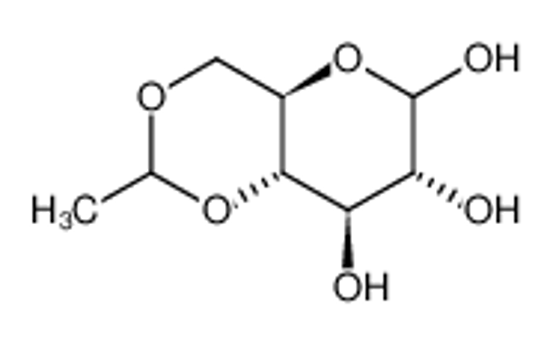 Picture of 4,6-O-Ethylidene-D-glucopyranose
