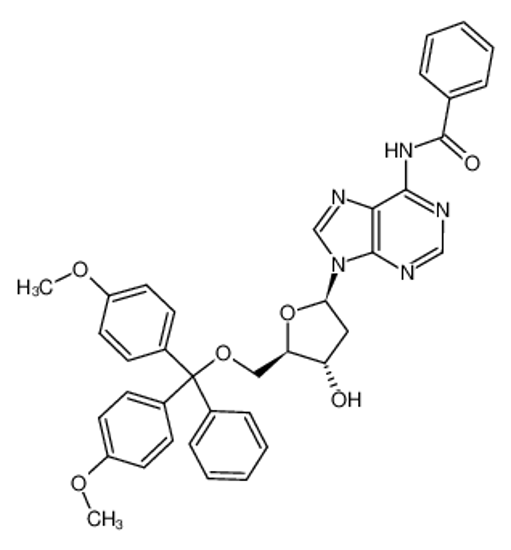 Picture of N6-Benzoyl-5'-O-(4,4'-dimethoxytrityl)-2'-deoxyadenosine