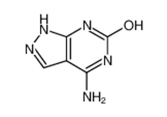 Picture of 4-AMINO-6-HYDROXYPYRAZOLO[3,4-D]PYRIMIDINE