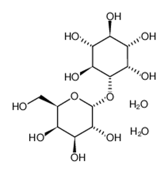 Picture of (1R,2R,4S,5R)-6-[(2R,3R,4S,5R,6R)-3,4,5-trihydroxy-6-(hydroxymethyl)oxan-2-yl]oxycyclohexane-1,2,3,4,5-pentol,dihydrate