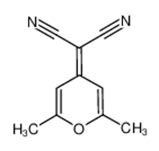 Picture of 2-(2,6-dimethylpyran-4-ylidene)propanedinitrile