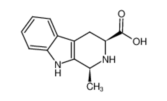 Picture of (1S,3S)-1-methyl-2,3,4,9-tetrahydro-1H-pyrido[3,4-b]indole-3-carboxylic acid