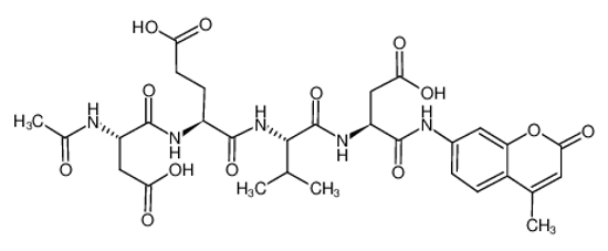 Picture of N-Acetyl-Asp-Glu-Val-Asp-7-amido-4-methylcoumarin