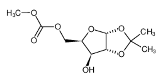 Picture of 5-O-CARBOMETHOXY-1,2-O-ISOPROPYLIDENE-D-XYLOFURANOSE