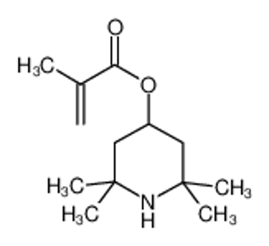 Picture of (2,2,6,6-tetramethylpiperidin-4-yl) 2-methylprop-2-enoate