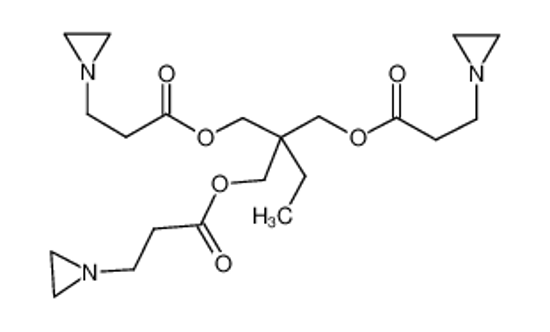 Picture of 2-(((3-(Aziridin-1-yl)propanoyl)oxy)methyl)-2-ethylpropane-1,3-diyl bis(3-(aziridin-1-yl)propanoate)
