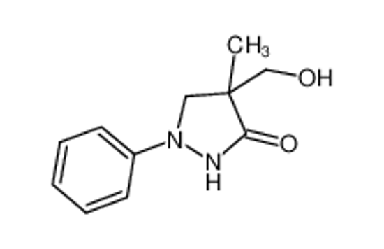 Imagem de 4-(hydroxymethyl)-4-methyl-1-phenylpyrazolidin-3-one