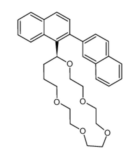 Imagem de (S)-2,2'-BINAPHTHYL-17-CROWN-5