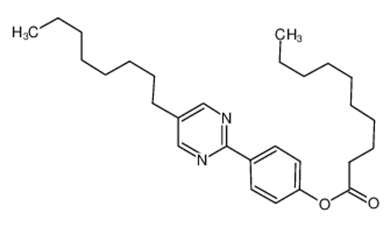 Imagem de [4-(5-octylpyrimidin-2-yl)phenyl] decanoate