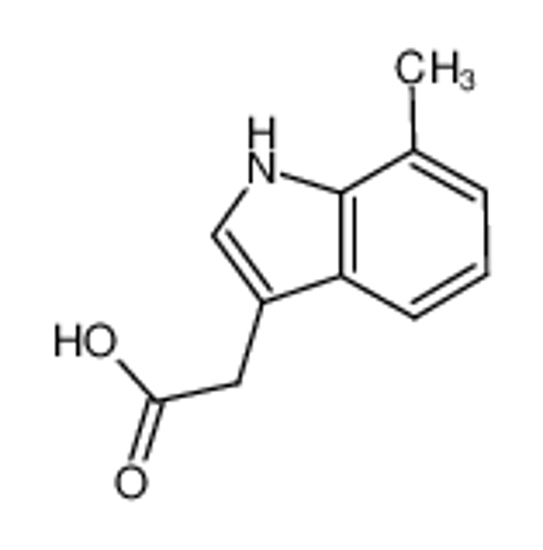Picture of 2-(7-methyl-1H-indol-3-yl)acetic acid