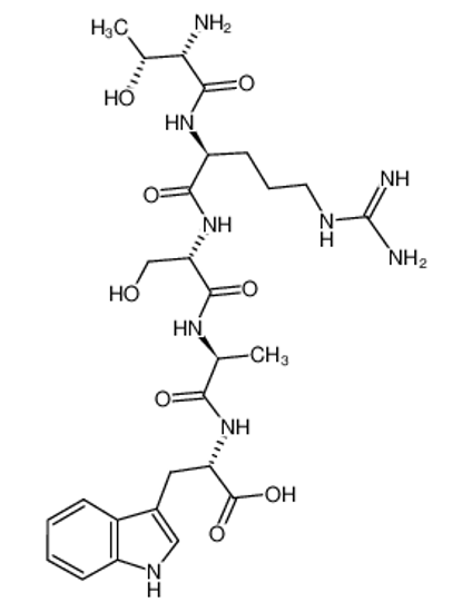 Picture of THR-ARG-SER-ALA-TRP