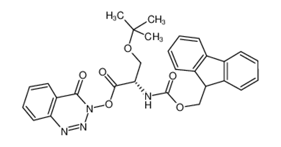 Изображение Fmoc-O-tert-Butyl-L-serine 3,4-dihydro-4-oxo-1,2,3-benzotriazin-3-yl ester