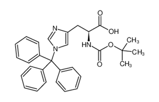 Picture of N-Boc-N'-trityl-L-histidine